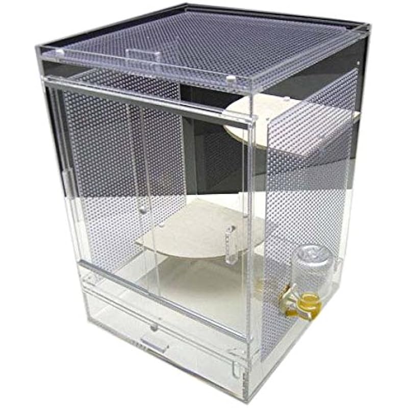 モモンガ 小動物 ゲージ 棚付き キャビネット